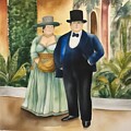 A rich couple