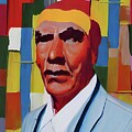Claes Oldenburg expressionist portrait 