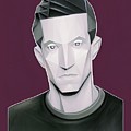 Criminal Theodore Matthew Brechtel FBI#216 geometric portrait