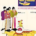 Yellow submarine vintage music poster